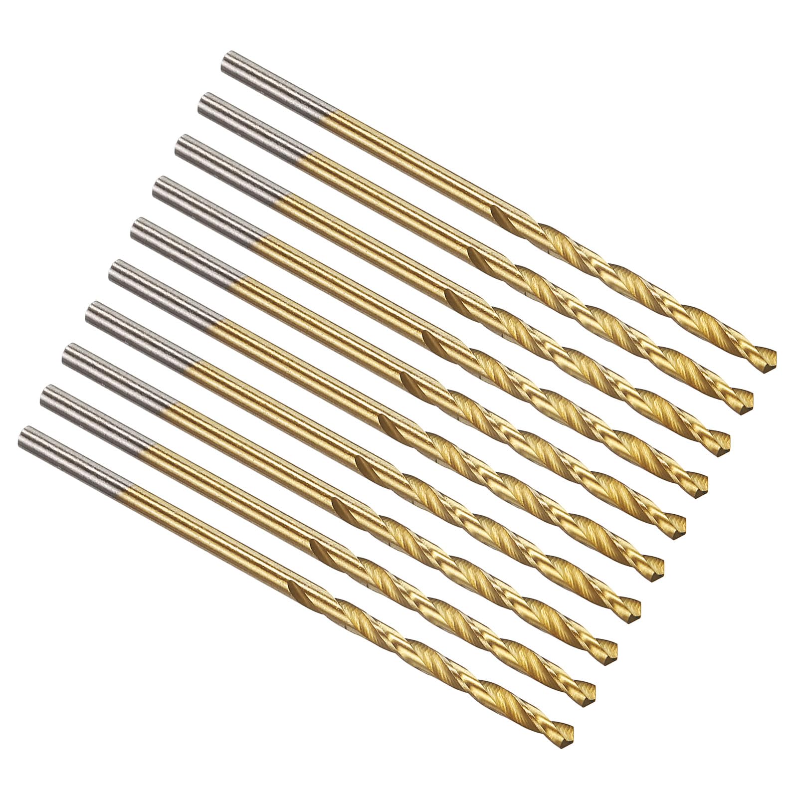 PATIKIL 2.8mm Drill Bit 7/64" 4341 High-Speed Steel for Thin Metal 10 Pack โ image 1