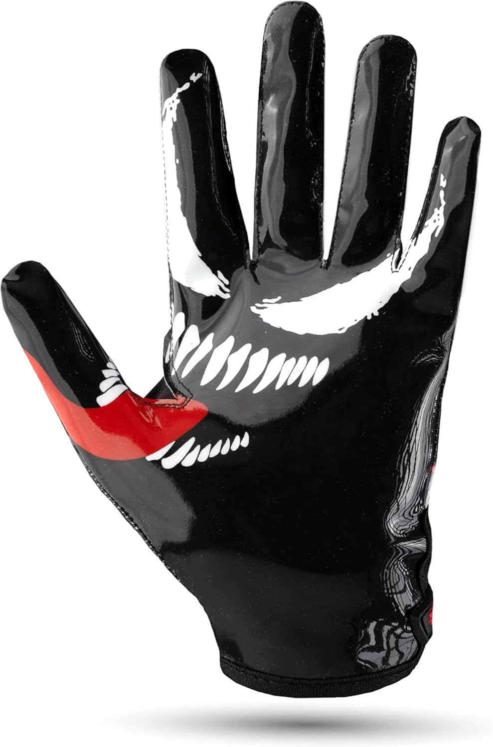 TAQCHA Villain Football Receiver Gloves – Elite Stick Grip Football Gloves for Adults & Youth – Ultra Sticky, Breathable, Durable Gloves for Wide Receivers, Pro Performance Game Gloves