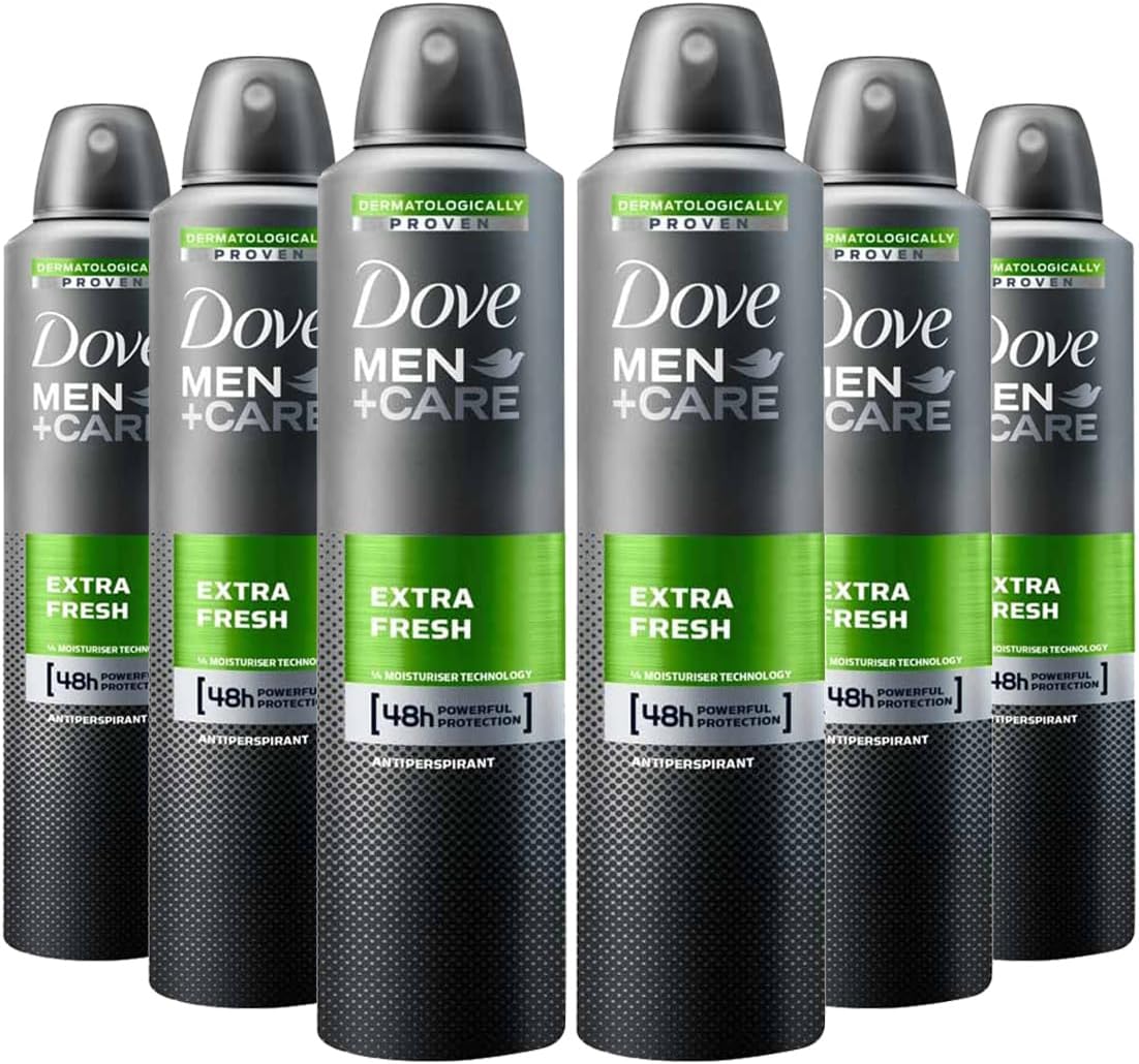 Men + Care Extra Fresh Antiperspirant Deodorant Aerosol 250 ml – Case of 6