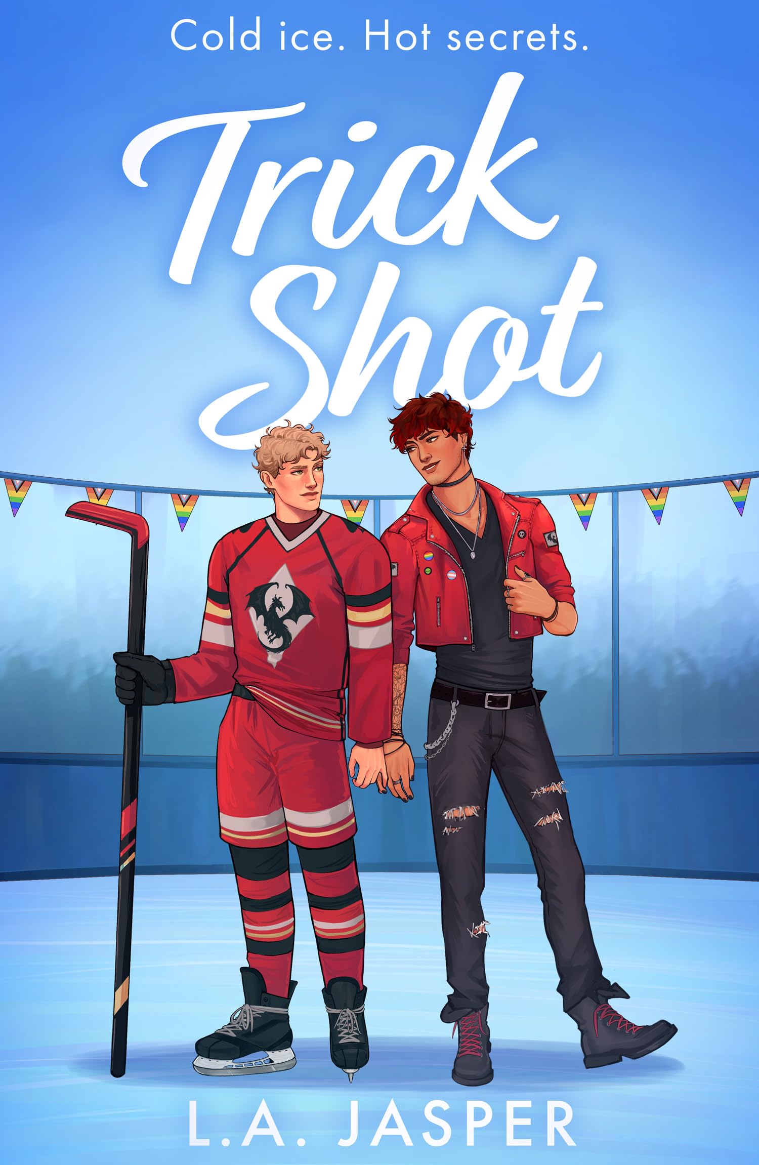 Trick Shot: A brand-new M/M spicy queer hockey romance for fans of Heated Rivalry in 2026!: Book 1 (All These Lights)