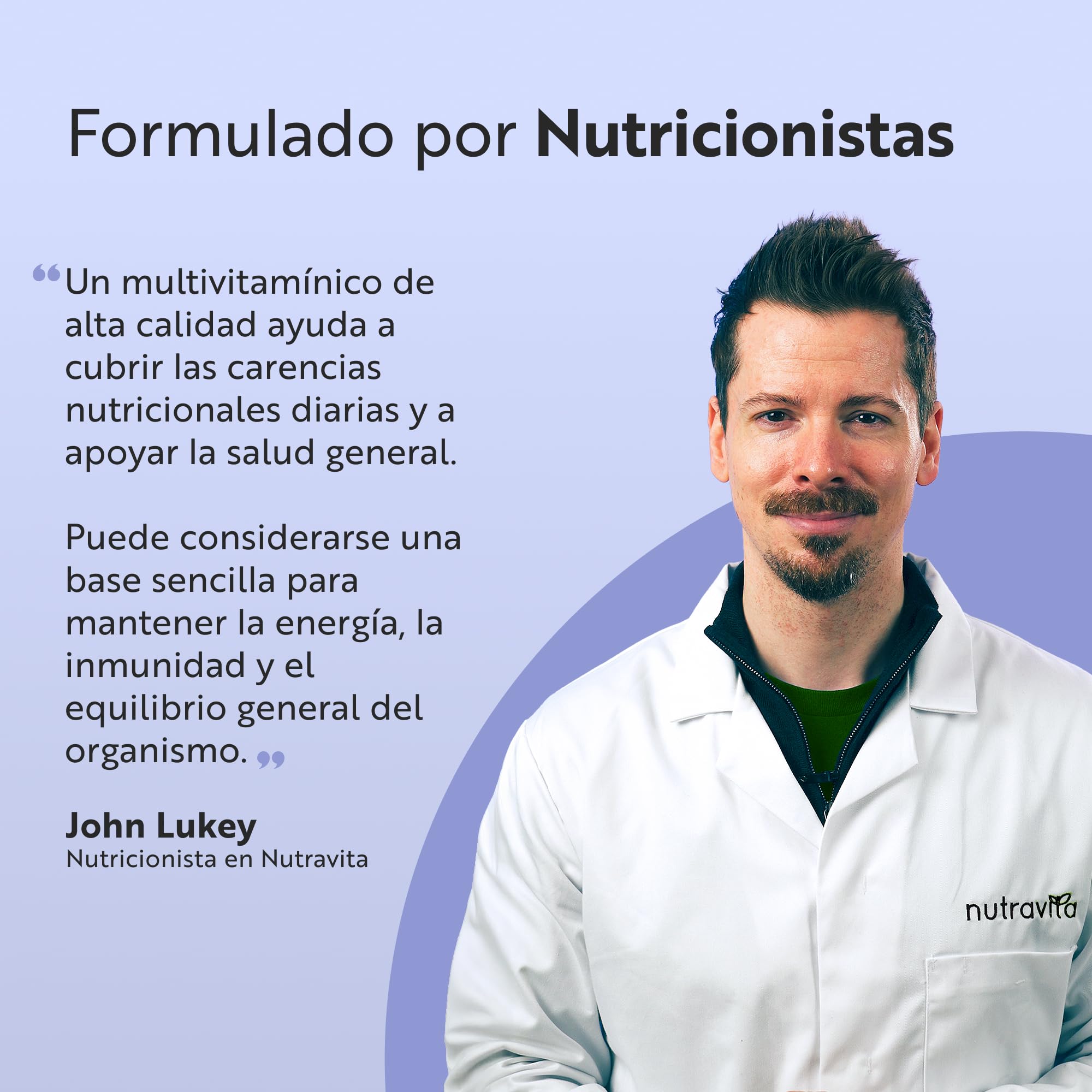 Nutravita Multivitaminas Mujer y Homre - 365 Comprimidos Veganos - Complejo Vitaminico de 26 Activos Esenciales - Vitamina C, D3, A, B12, E y Minerales - Vitaminas para el Cansancio - Multivitamínico