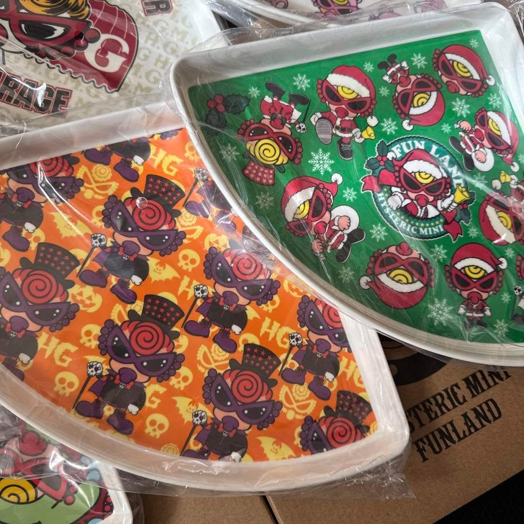 ヒスミニ 新品 ピザプレート 12枚セット ヒスミニ 新品 ピザプレート 12枚セット HYSTERIC MINI - ☆ヒスミニ