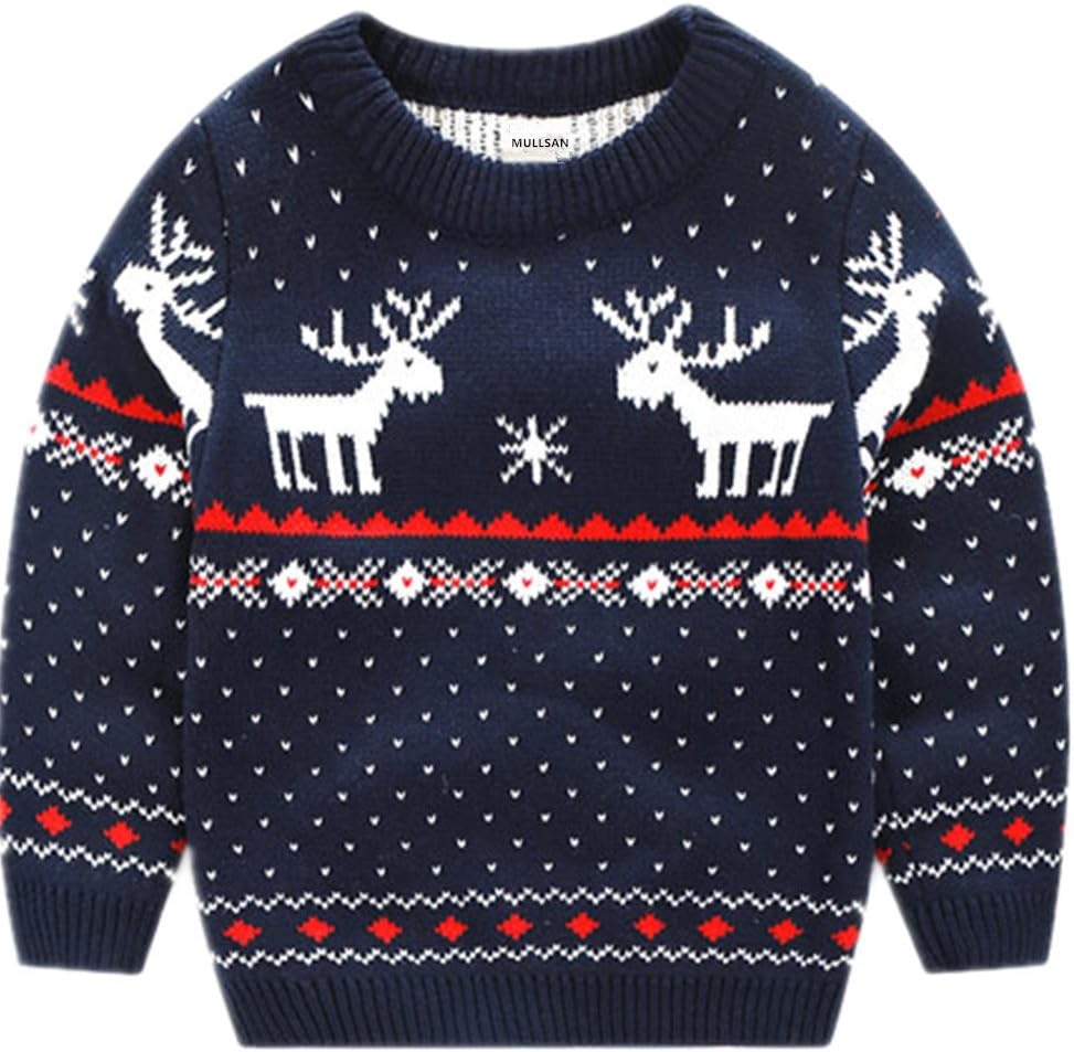 MULLSAN® Children's Fireplace Lovely Sweater For Christmas Best Gift