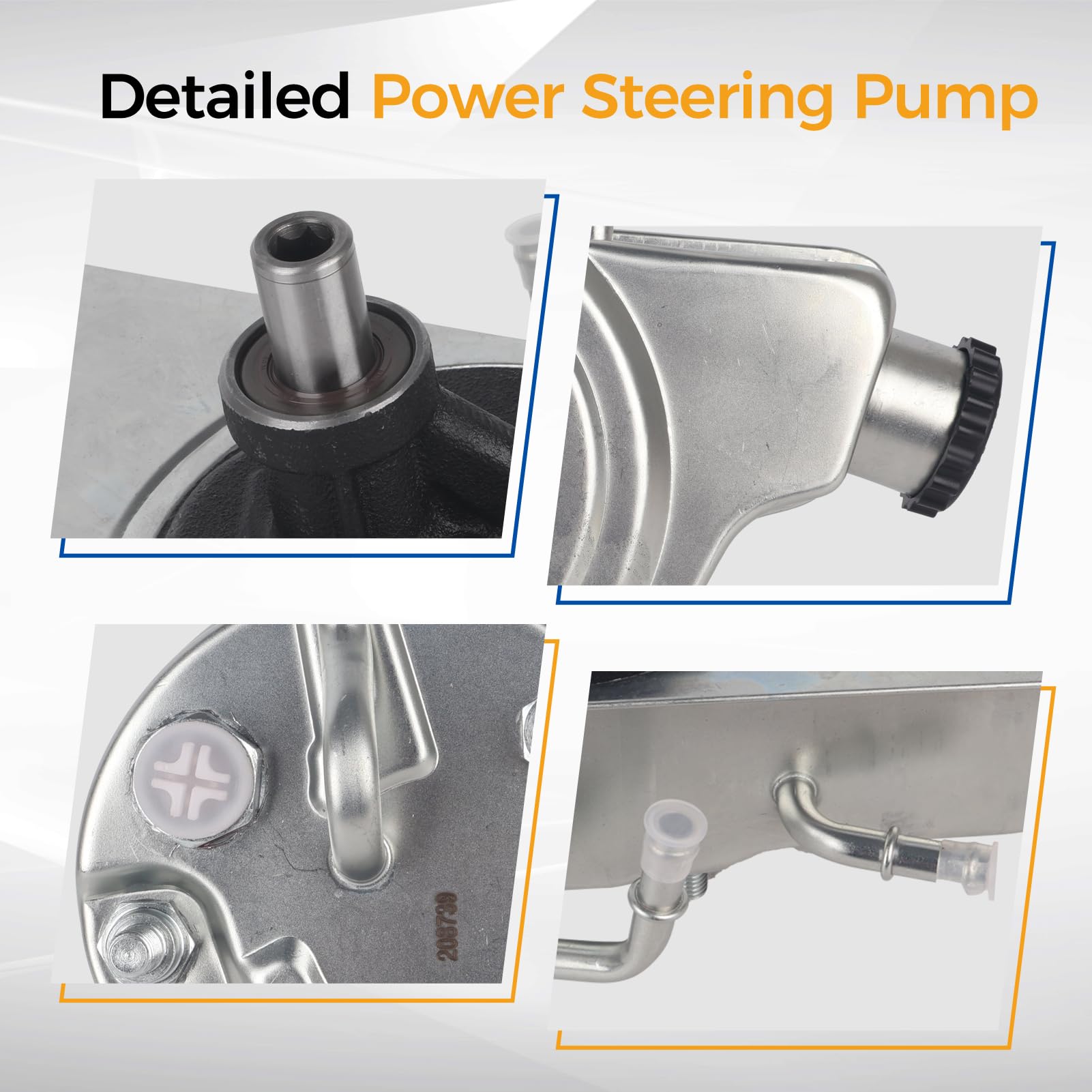 Amazon.com: PAROD 208739 Power Steering Pump Fit for Cadillac