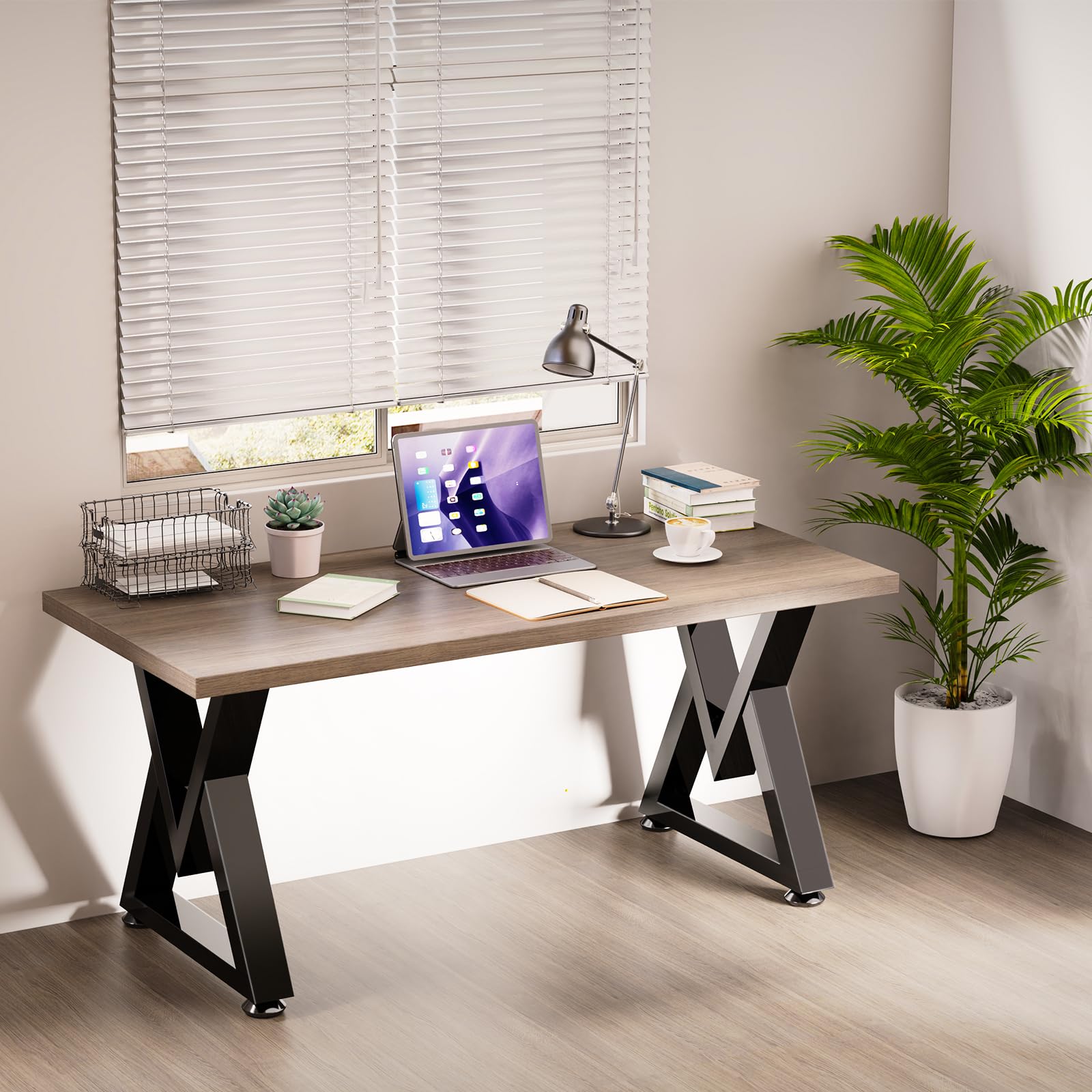 2 Pezzi Piedini per Mobili, Gambe per Tavolo, 41.5×30cm, V-Tipo
