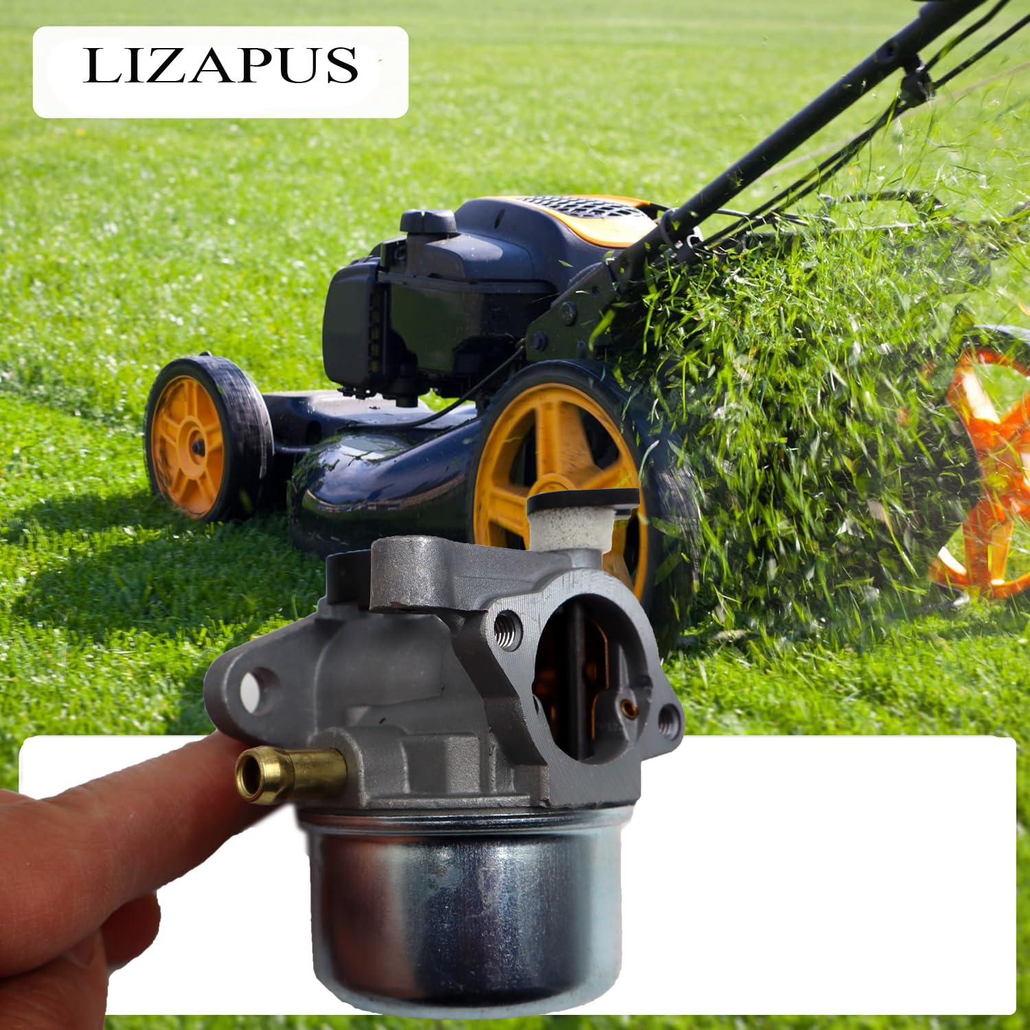 Carburador compatible con Lawnboy 10640 10640C 10641 10641C 10642 10647 10662 kit de carburador de repuesto para cortacésped