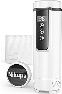 インスリンクーラートラベルケースTSA承認、ポータブル冷蔵医療用クーラー(1~7本)、糖尿病トラベルケースインスリン用(ホワイト、モバイルバッテリー付き)