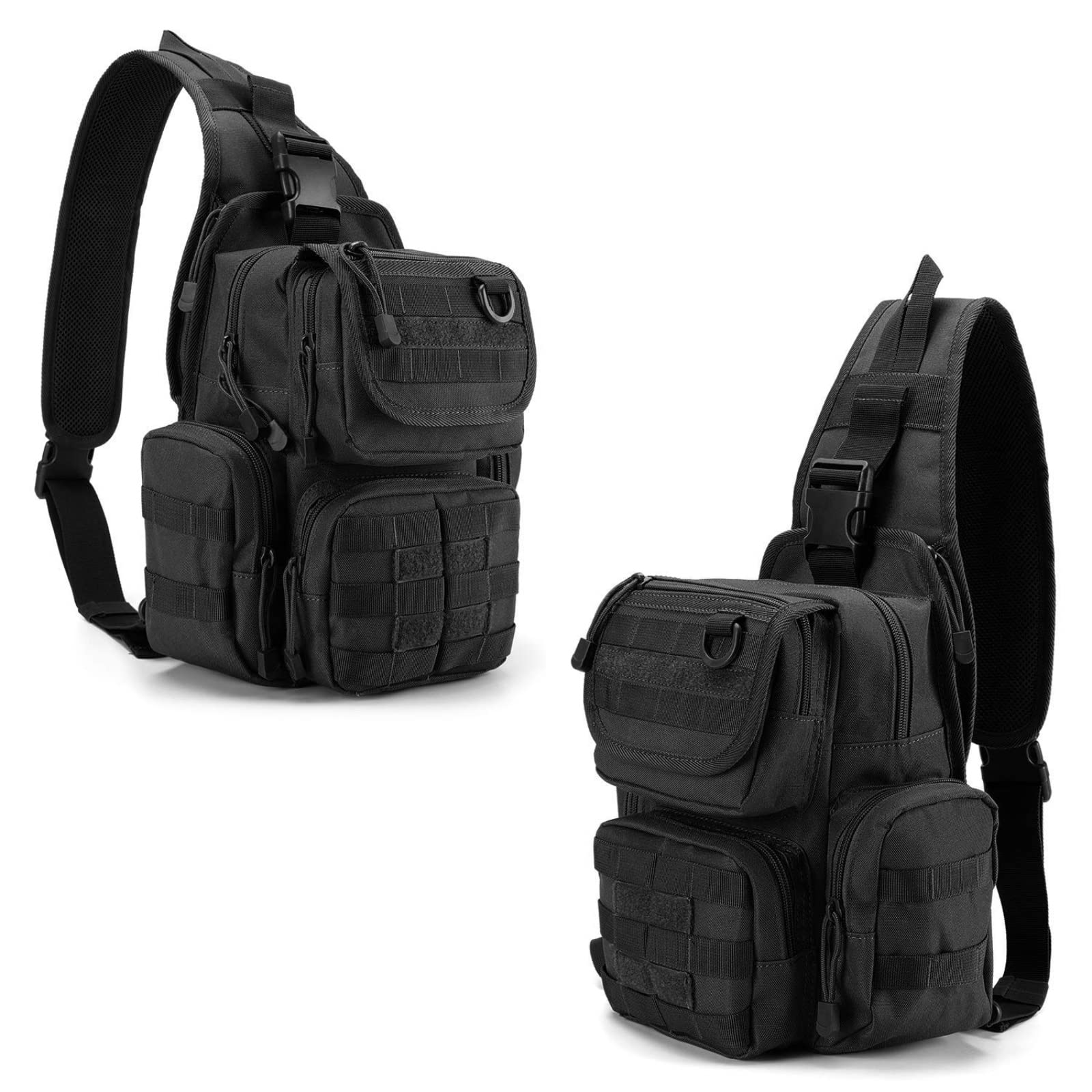 G4Free Tactical EDC Sling Bag Pack with Pistol Holster Sling Shoulder