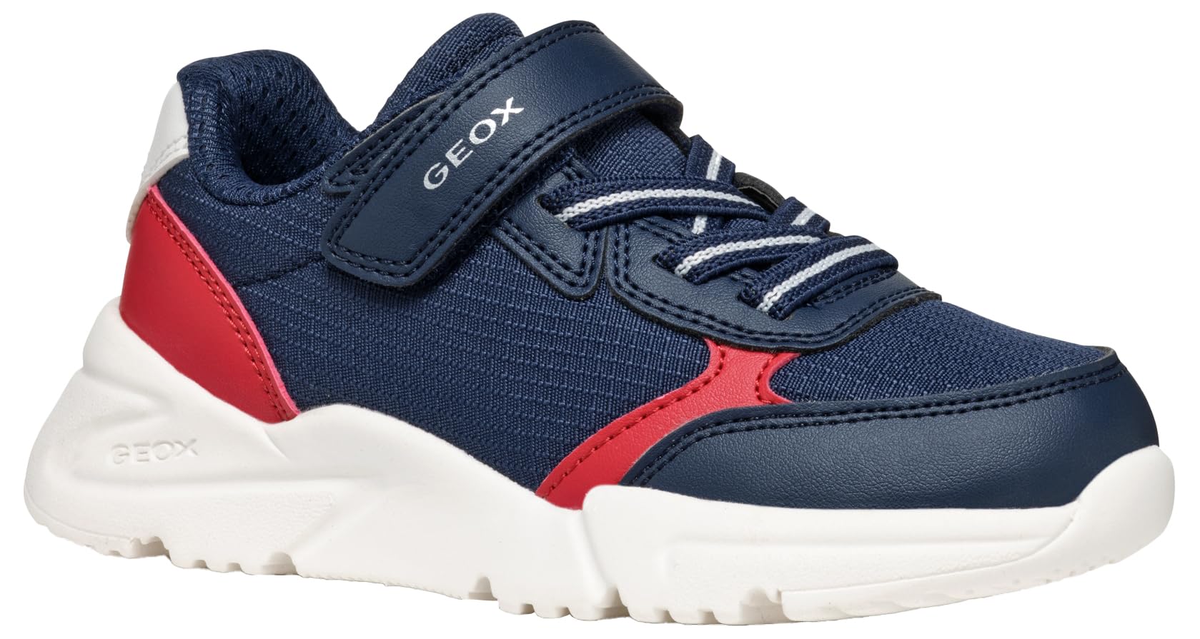Geox J Loftus BOY B, Sneaker, Blue