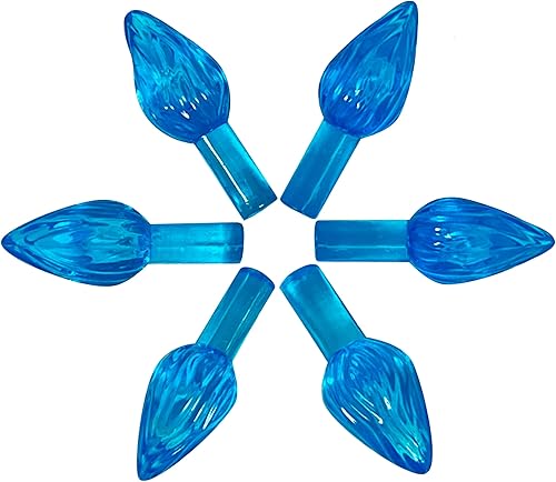 National Artcraft Luces de cerámica para árbol de Navidad de estilo Aqua Twist (144 piezas) disponible en Yaxa Colombia