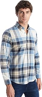 LC WAIKIKI Regular Fit Long Sleeve Plaid Men's Shirt