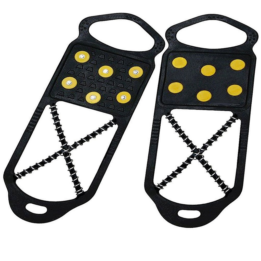 Delfa Dual Traction Winter-Snow-Chains for ice, Snow, mud and Hiking