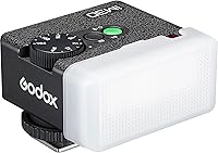 Godox iM30 Mini Flash Speedlite with Diffuser Kit - GN15 Portable Speedlight for Canon Nikon Sony Fuji Olympus Hotshoe Cameras, 7 Power Levels, 230 Flashes