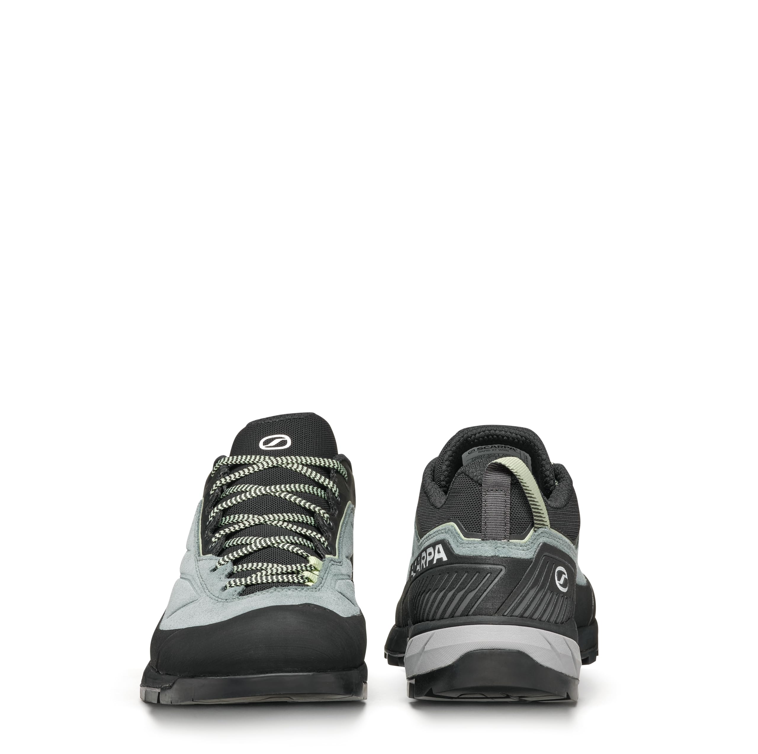 Scarpa Rapid XT WMN Zustiegsschuhe Damen mit atmungsaktiven Mesh Innenfutter und griffiger Vibramsohle | Wanderschuhe | Klettersteigschuhe | Trekkingschuhe