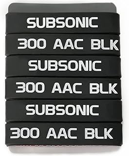 Aolamegs 300 Blackout Subsonic Magazine Marking Bands 6 Pack (Black-White) - Aolamegs