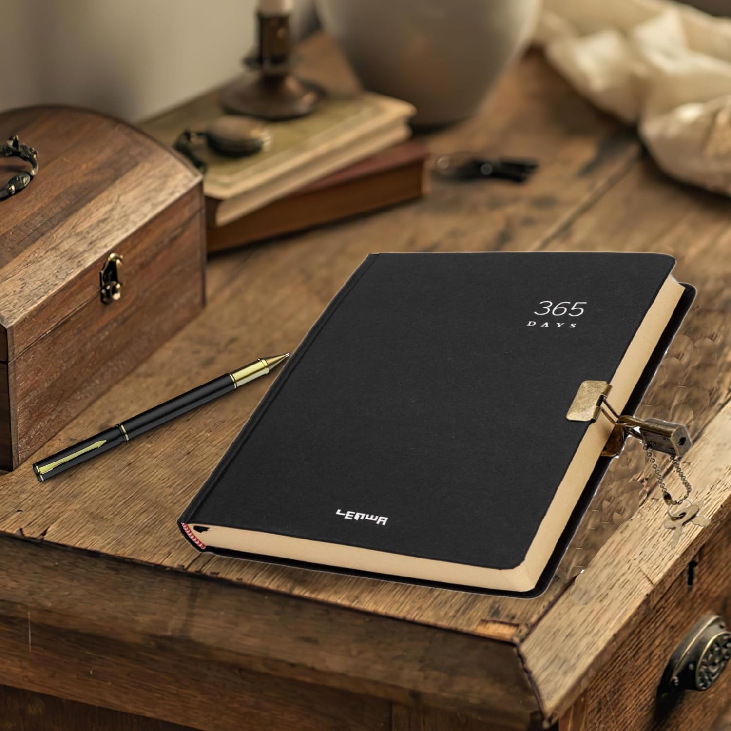 Amazon.com : Ibluelover A5 Kraft Hardcover Executive Notebooks