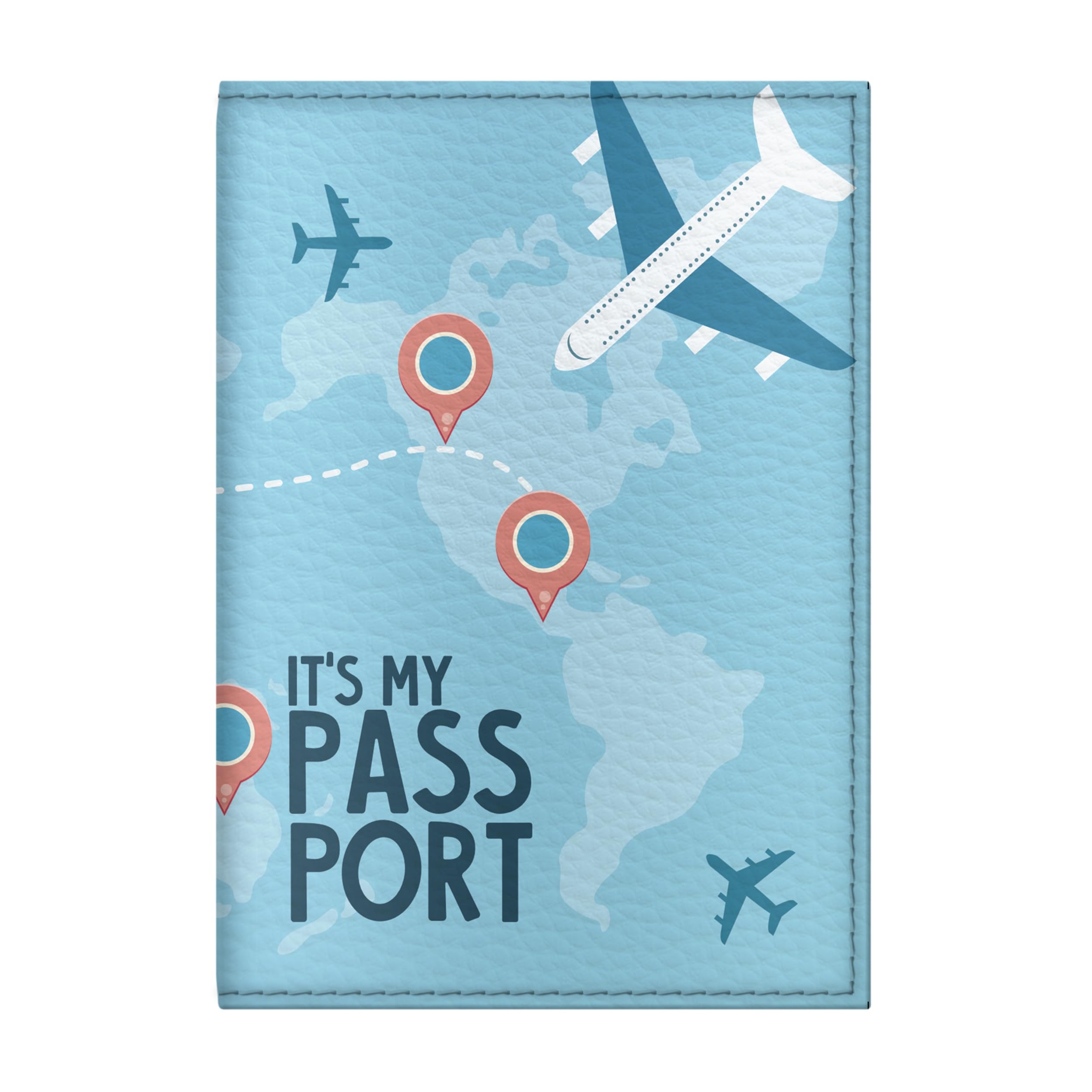 Funda para Pasaporte para niños, Mujeres y Hombres, Bonito Soporte para Pasaporte de Viaje