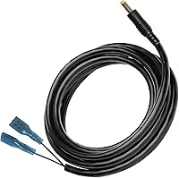 Vista 1 de Cable de alimentación para cámara Trail de 79 pulgadas: enchufe de CC de 0.157x0.067 in, cable de alimentación externo, compatible con cámaras