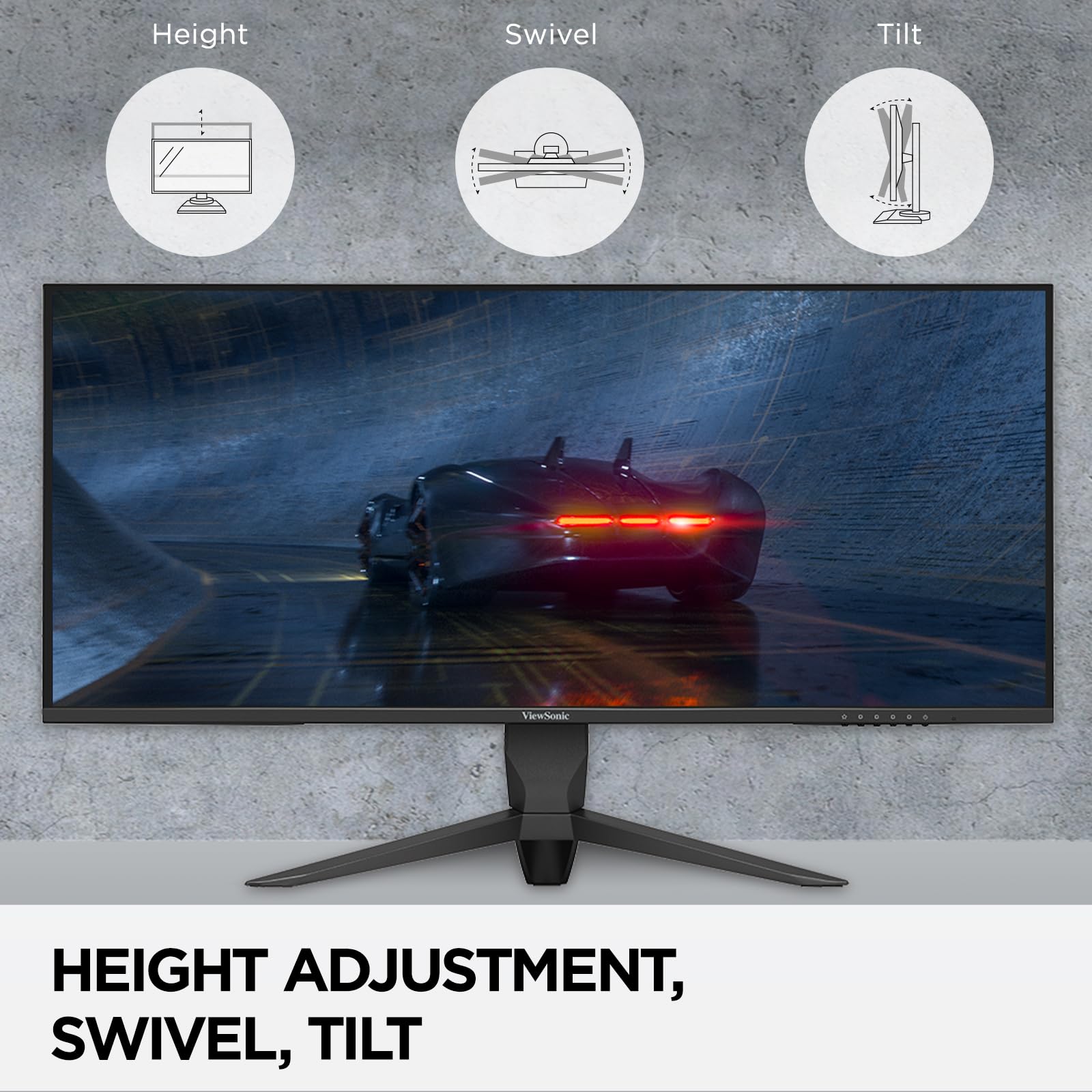 ViewSonic VX3418-2KPC 34インチ湾曲モニター VX3418-2KPC 34型 21:9 144Hz Ultrawide QHD 曲面型ウルトラ
