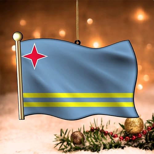 Vista 39 de Adorno acrílico de Navidad de Filipinas, decoración de árbol de Navidad, adorno de Navidad nacional para niños, bandera de Filipinas, banderas