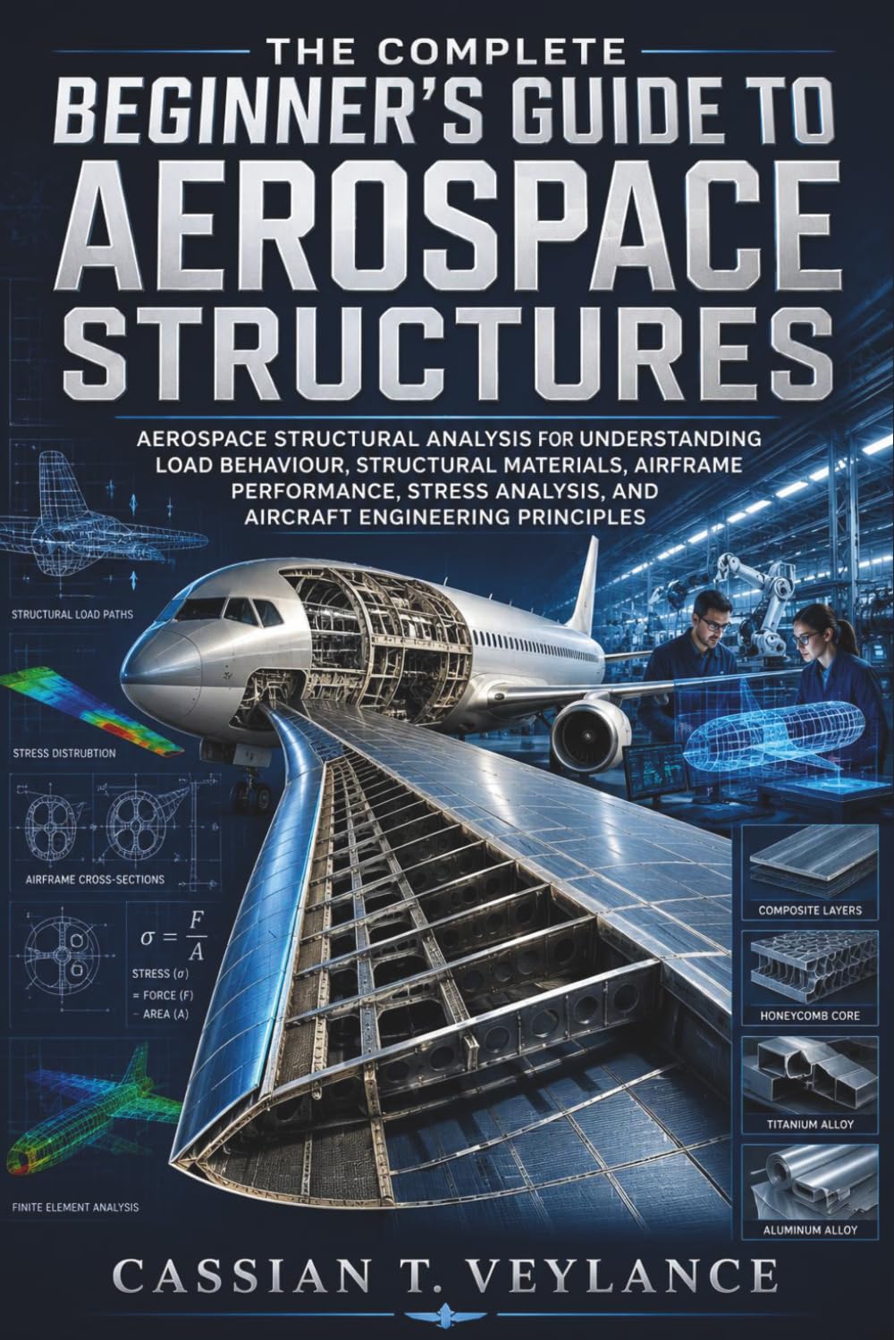 The Complete Beginner’s Guide to Aerospace Structures: Aerospace Structural Analysis for Understanding Load Behaviour, Structural Materials, Airframe Performance, Stress Analysis, and Aircraft