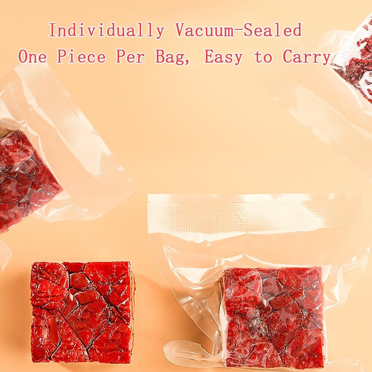 Dátiles Rojos Rellenos De Nueces 250g - Bolsa Aperitivo Sano | Jujubes premium y trozos crujientes enteros. Empaques al vacío individuales para obtener energía sabrosa portátil.(2pcs)