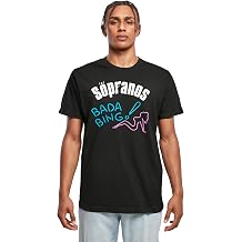 Mister Tee The Sopranos Mens T-Shirt, Licensed 100% Cotton TV Show Tee