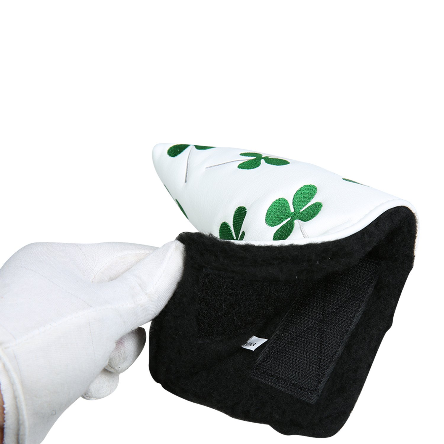 Sword &Shield sports White Green Shamrock Lucky Clover