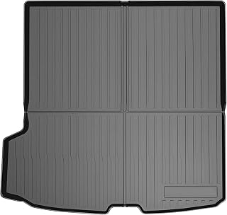 Custom Fit Cargo Liner for Volvo XC90 2016-2025, Trunk Liner for XC90 Accessories All Weather Cargo Mat Behind 2nd Row Anti-Slip Black