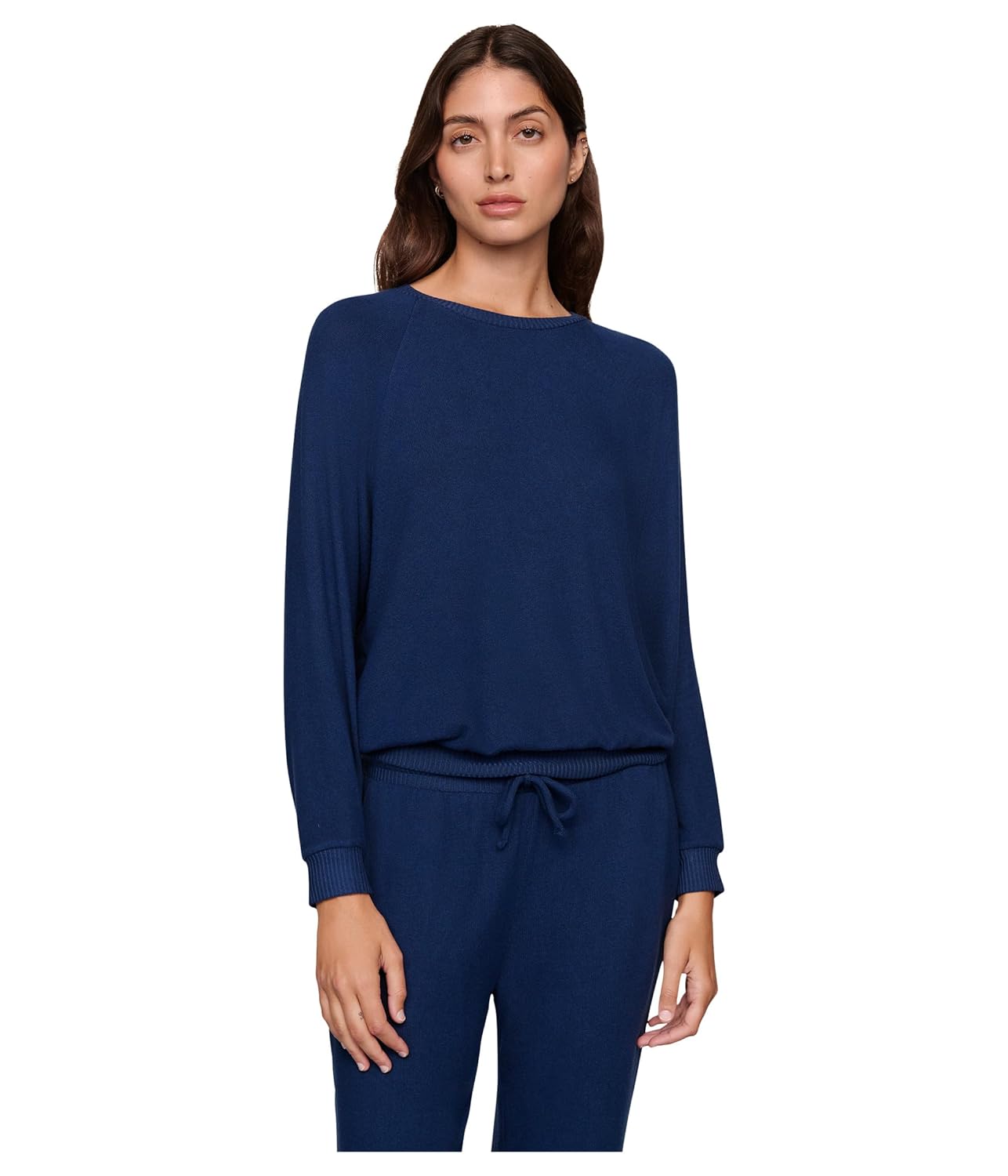Eberjey Womens Cozy Time Crew Neck Pullover
