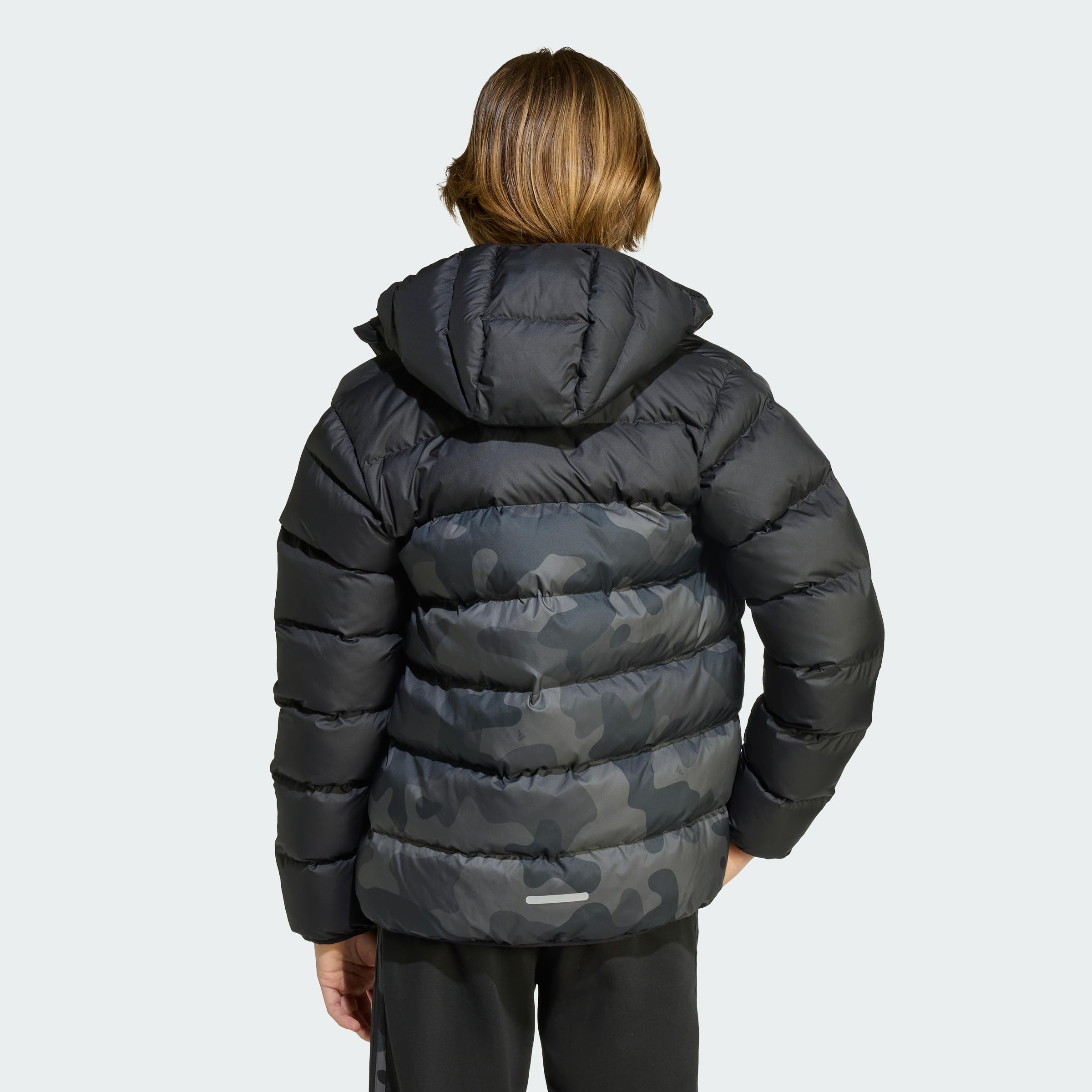 adidas Unisex Kids Synthetic Down Allover Print Jacke Kinder