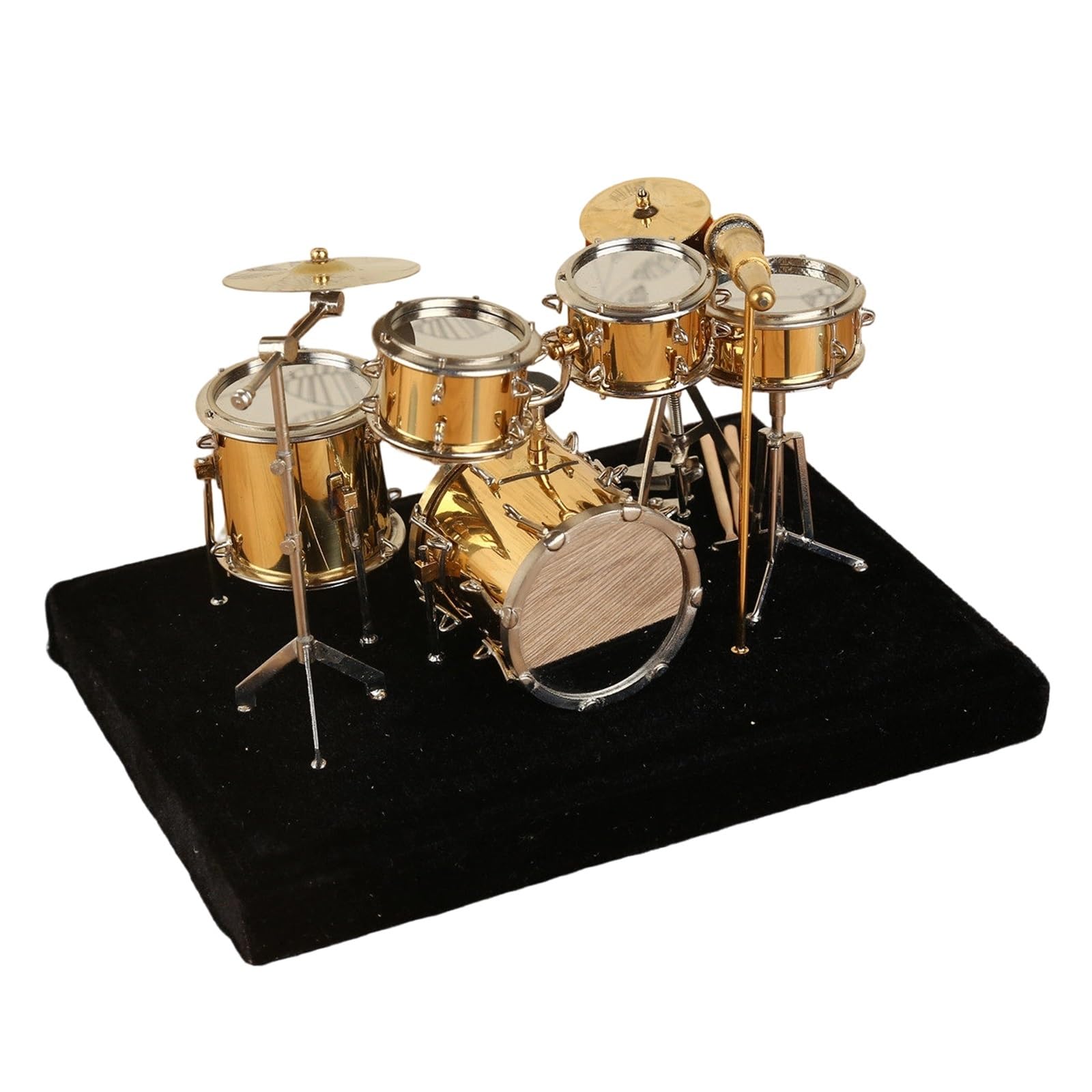 ZXFJYUIP Musical Instrument Figurines Piano Models Folk Guitars Saxophones French Horns Drum Set(20)
