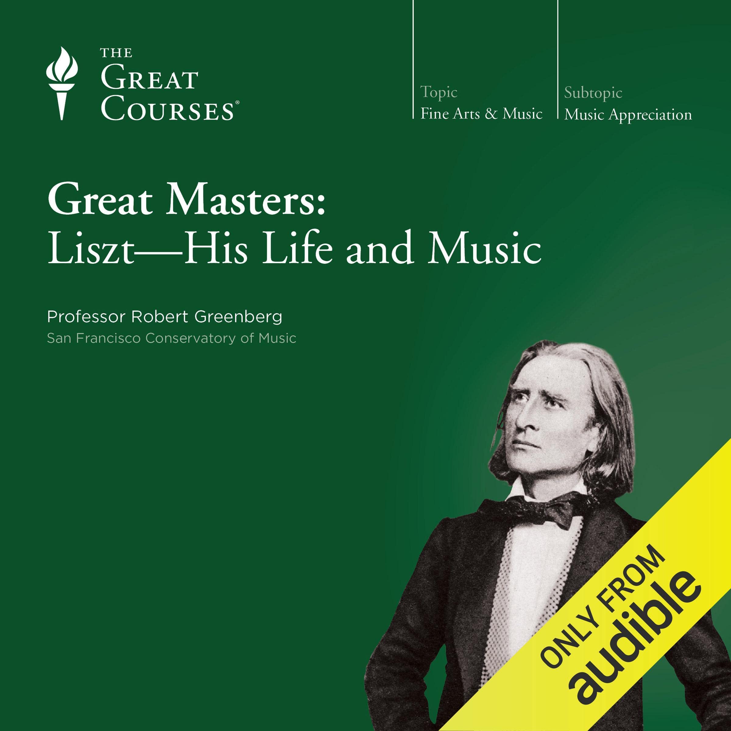 Cover art for Great Masters: Liszt - His Life and Music