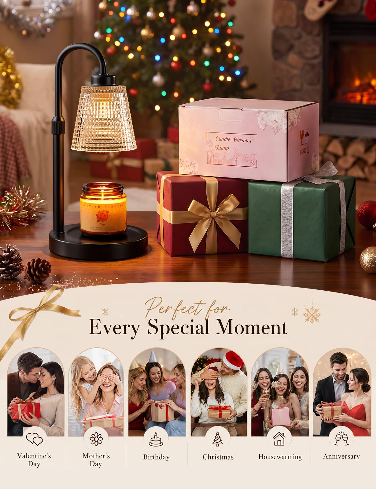 Candle Warmer Lamp with Timer E9574