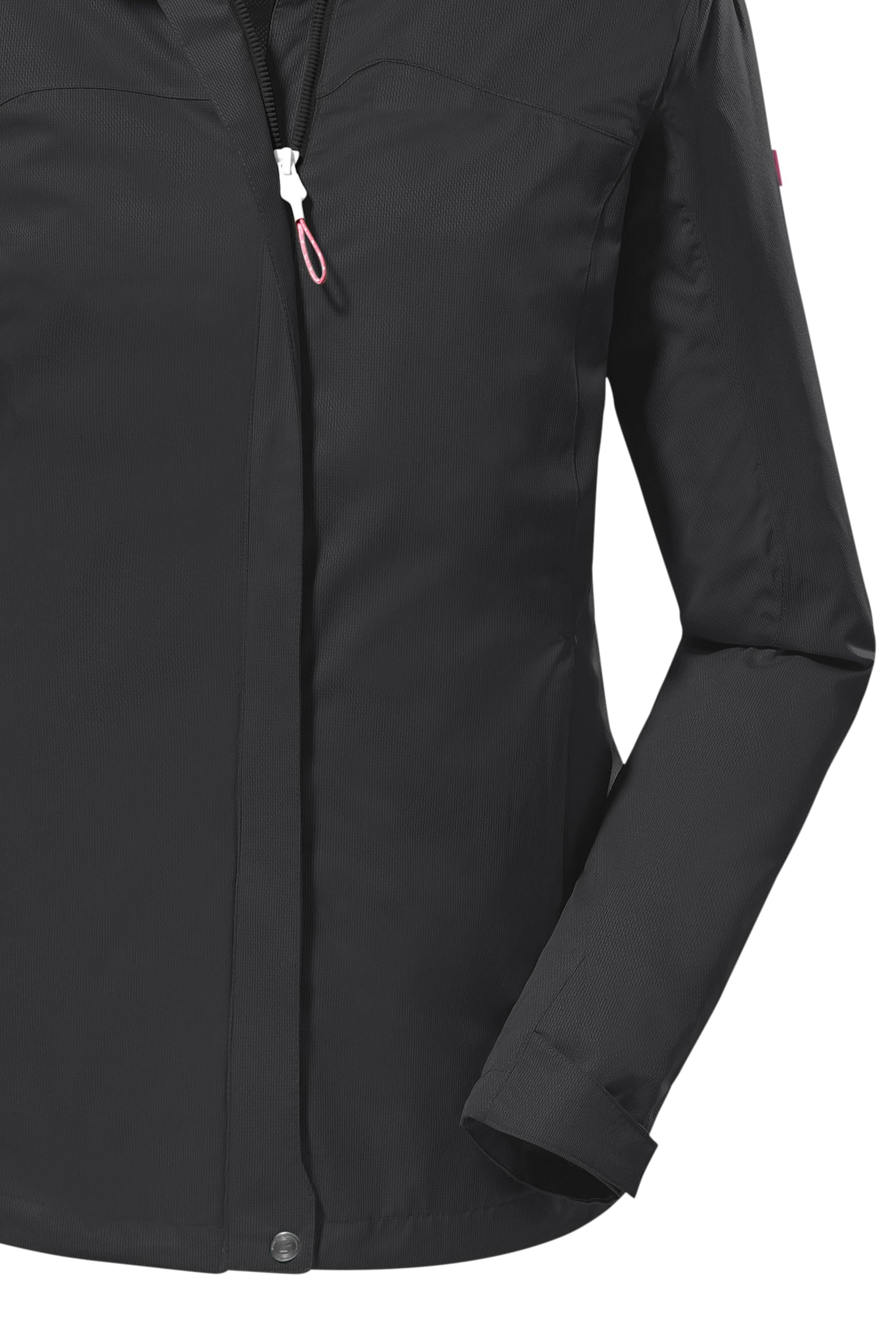 killtec Damen Funktionsjacke/Outdoorjacke mit abzippbarer Kapuze