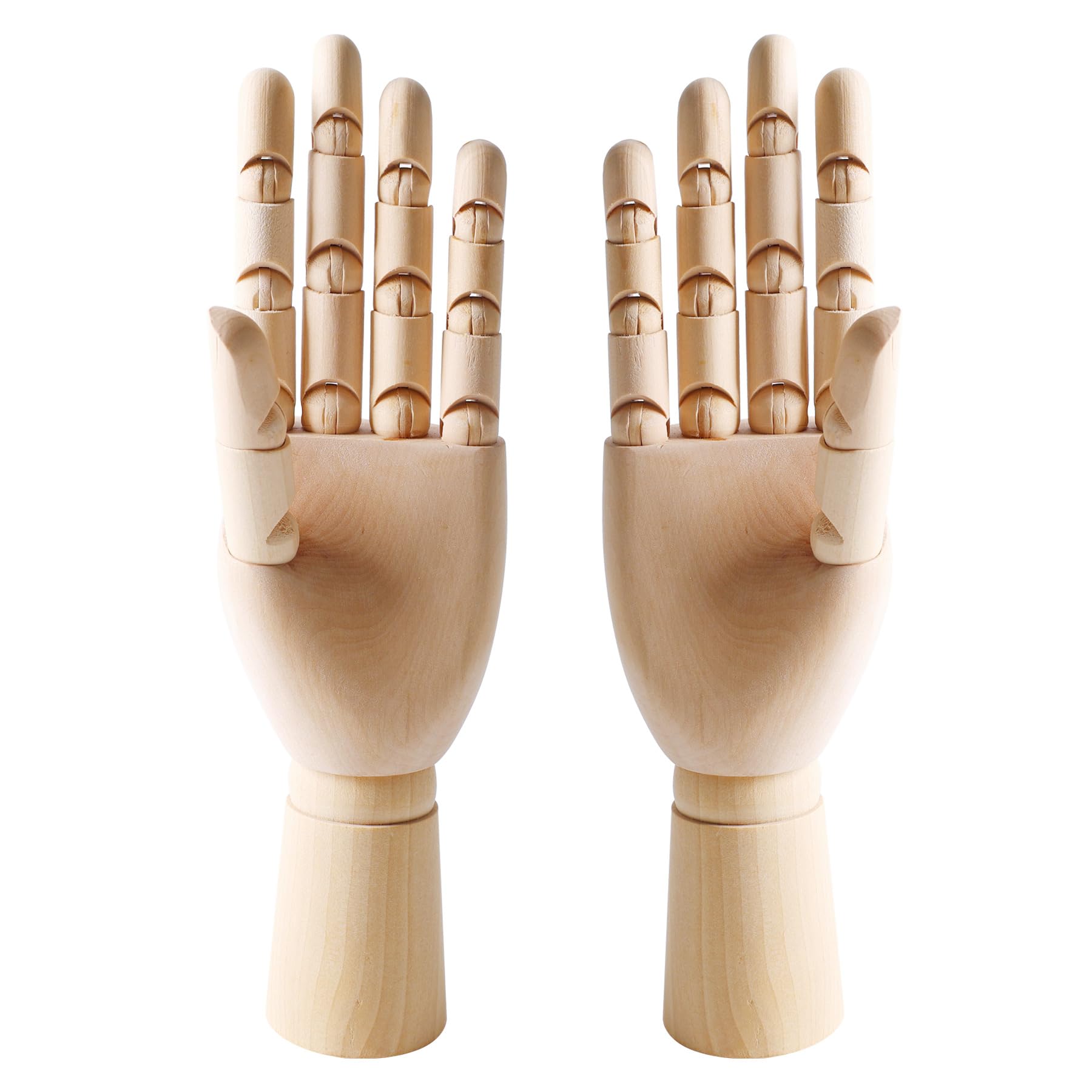 Mannequin en bois pour réussir vos croquis de mains articulées lot de 4