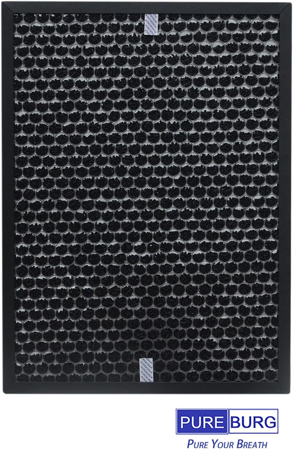 PUREBURG Replacement Filter Pack Compatible with SHARP FPA80UW & FPA60UW Plasmacluster Air Purifiers,H13 True HEPA + Activated Carbon Filter, Air Clean Dust VOCs Odor - Image 3