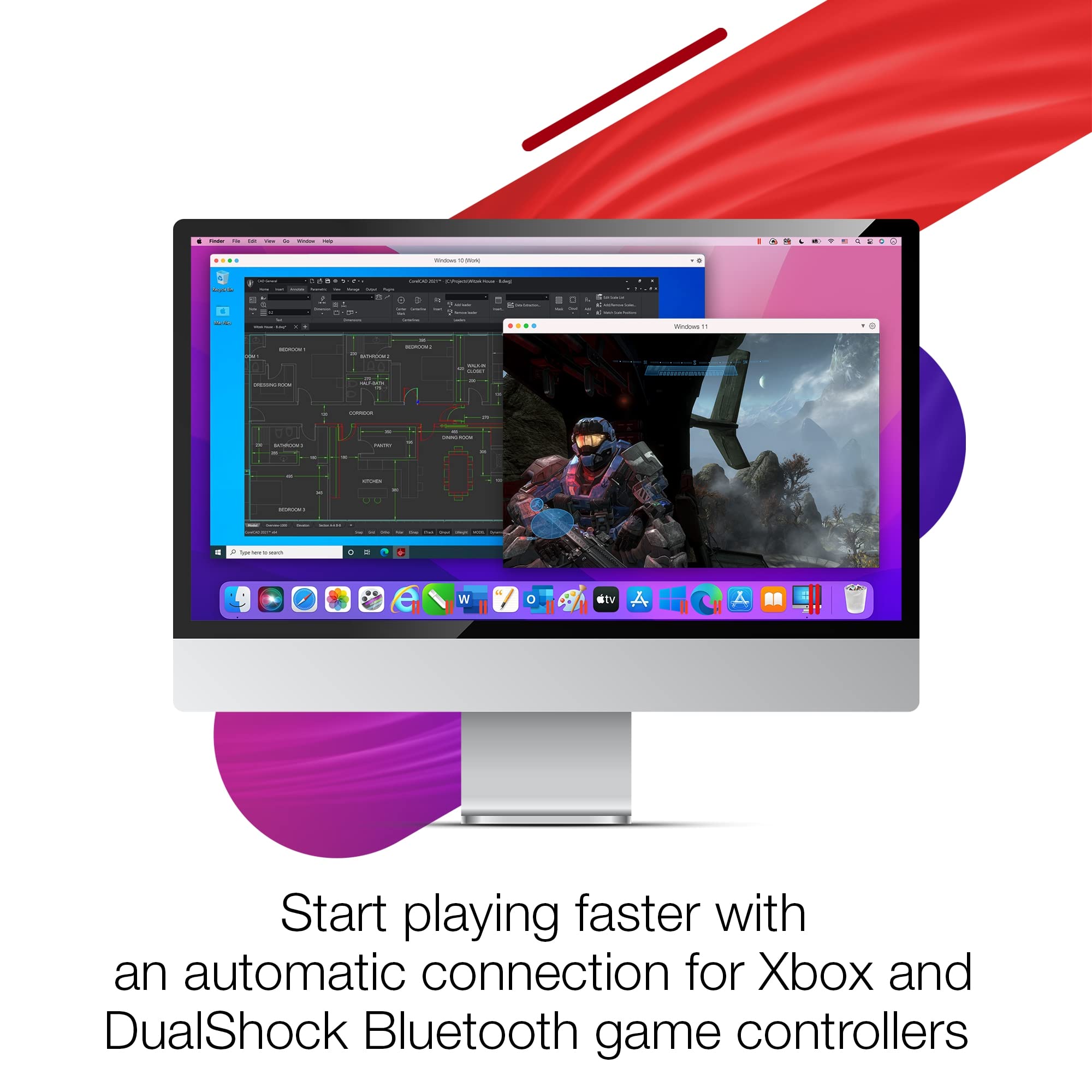 Parallels Desktop 19 per Mac, Standard, Esegui Windows su Mac, Download digitale
