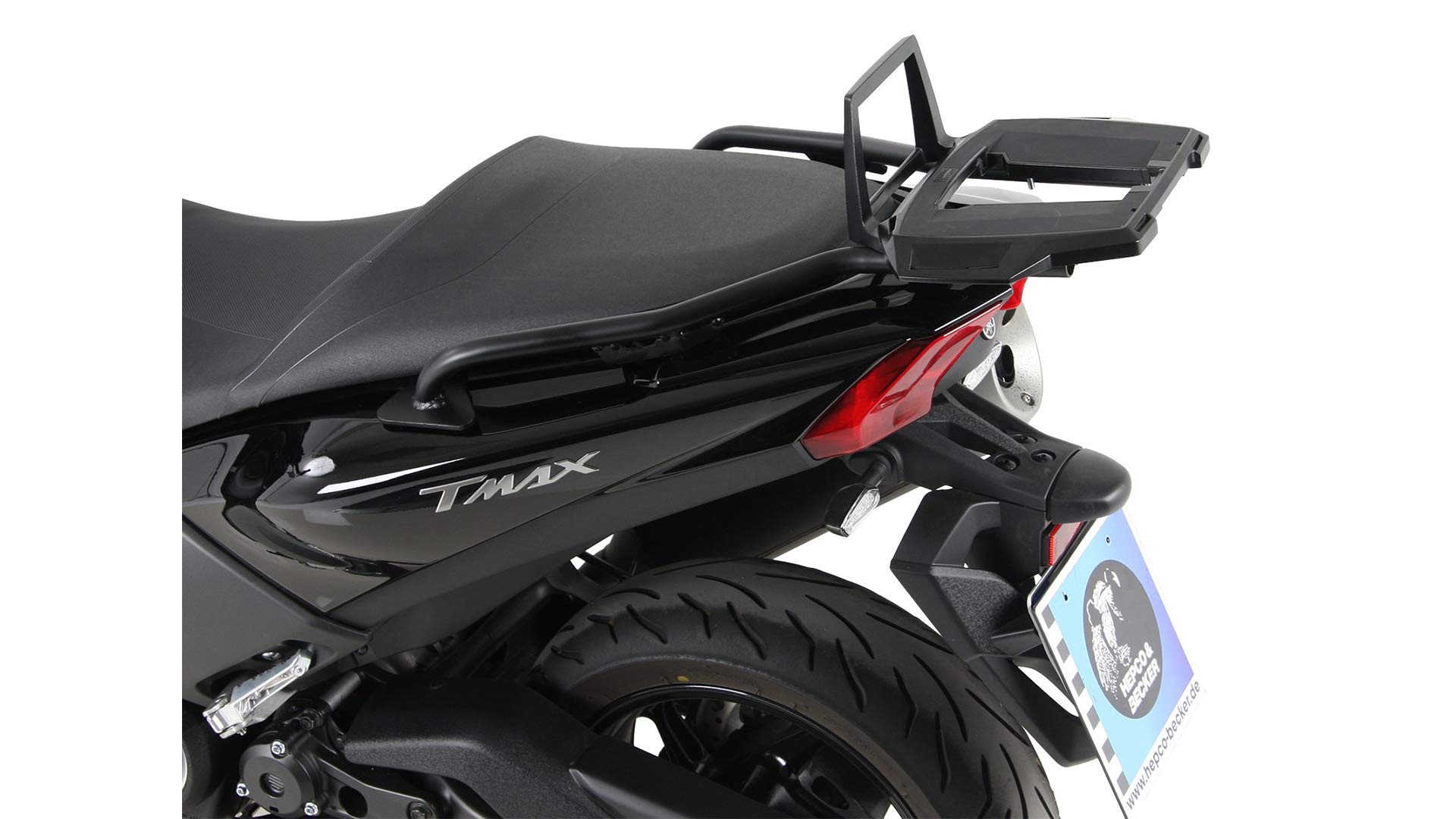 Hepco & Becker Alurack Yamaha T-Max 560/Tech Max (2020-), Aluminium, Black