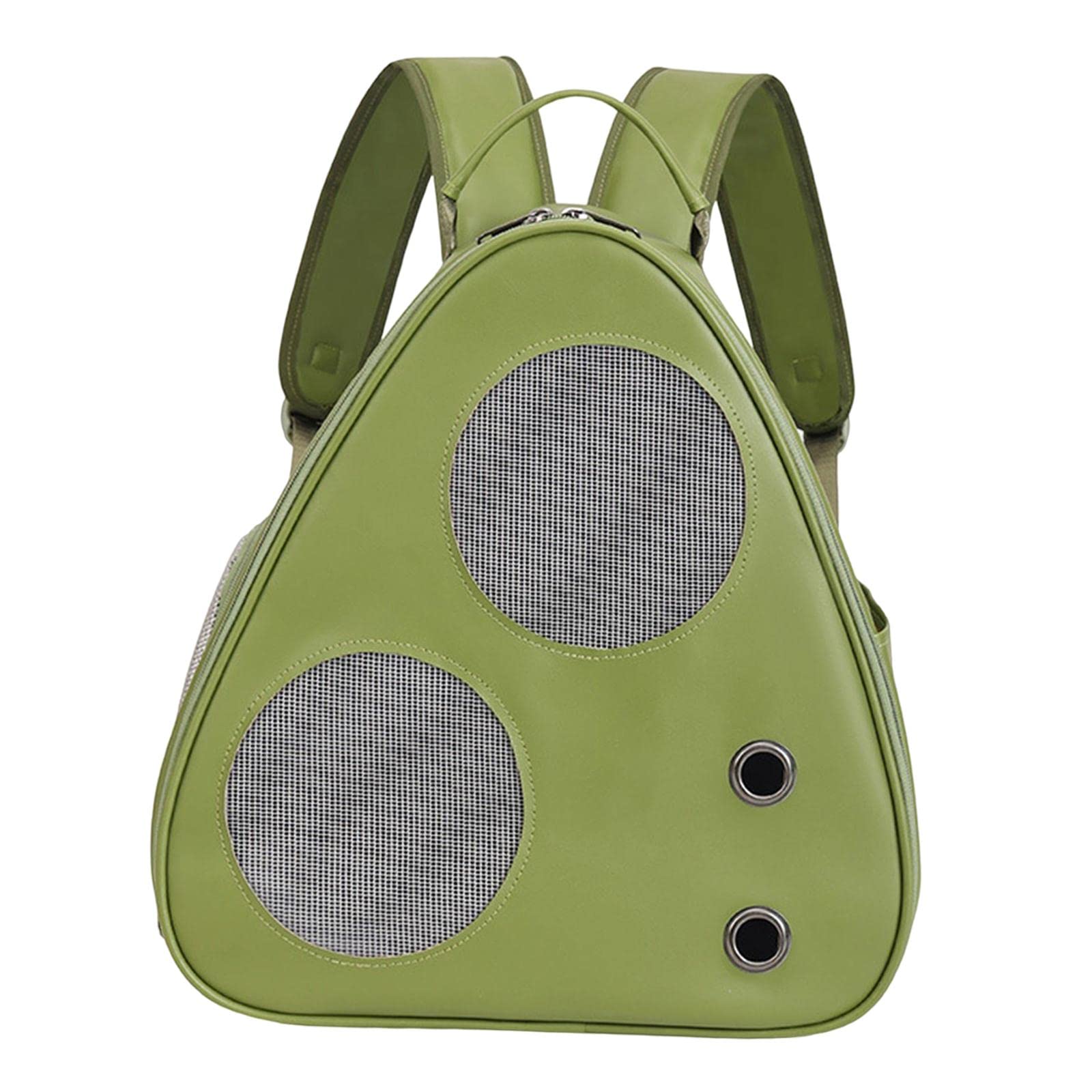 Sac à dos de transport de chat ventilé avec grande poche latérale pour vos sorties