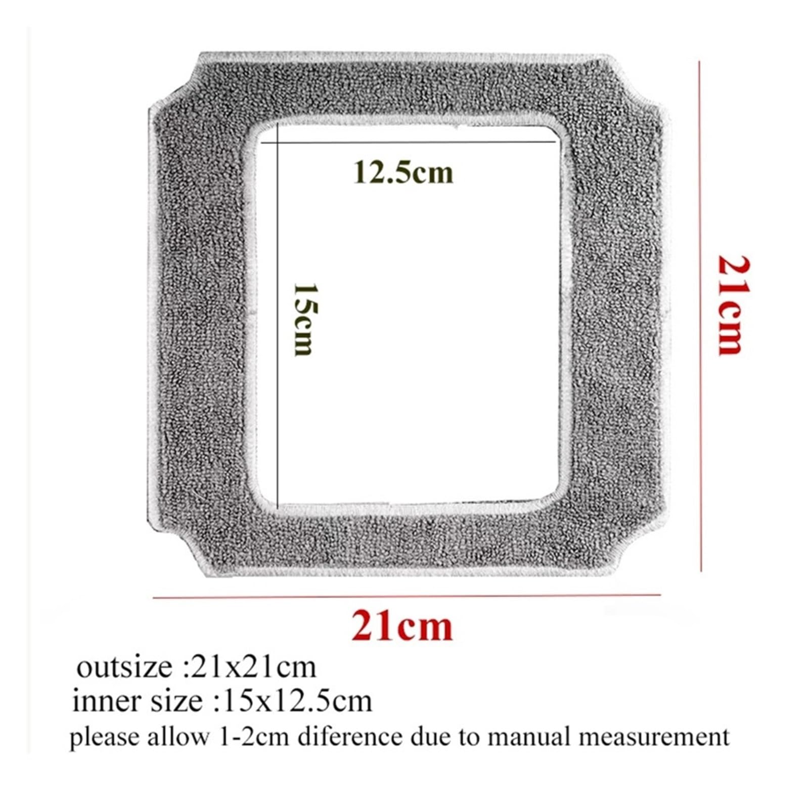 Panno for La Pulizia, Compatibile Con ABIR, Robot Lavavetri WD8, Stracci Lavabili Riutilizzabili for Il Lavaggio Dei Pezzi Di Ricambio In Vetro Delle Finestre, Tamponi for La Pulizia(12pcs)