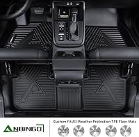 Vista 2 de Tapetes para piso y protector de carga para automóvil, protección para todo tipo de clima, protectores de piso de TPE para automóvil