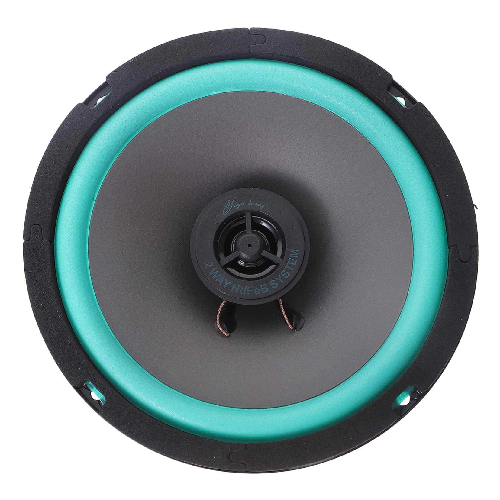 MUCKLILY Car Audio Midrange Bass Speaker Ohm Slim Design for Compact Spaces Fast Response HiFi Stereo Sound System for Enhanced Music Experience