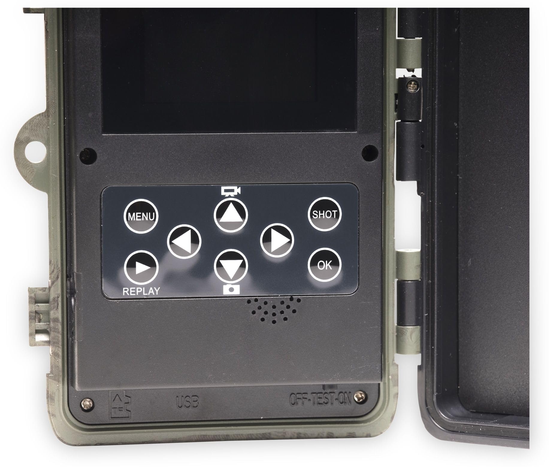 Denver WCT-8020W Wildkamera 20 Megapixel Low-Glow-LEDs Camouflage Schwarz