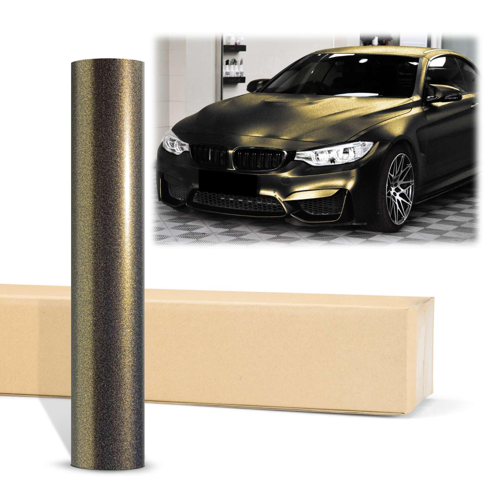 Amazon.com: 2pcs 4"x8" (10cmx20cm) Sample Black Gold Galaxy Dust Matte