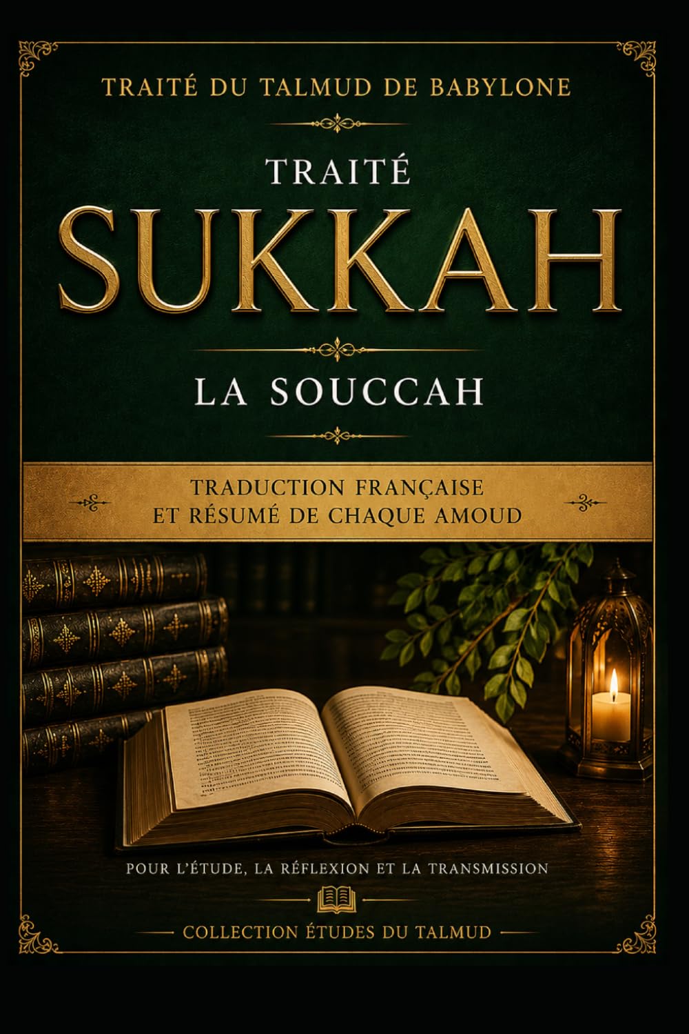 Traité Sukkah: Traduction française et résumé de chaque amoud (Études du Talmud)