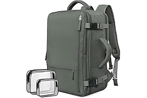 Coowoz Large Travel Backpack for Women Men, Carry-on Backpack