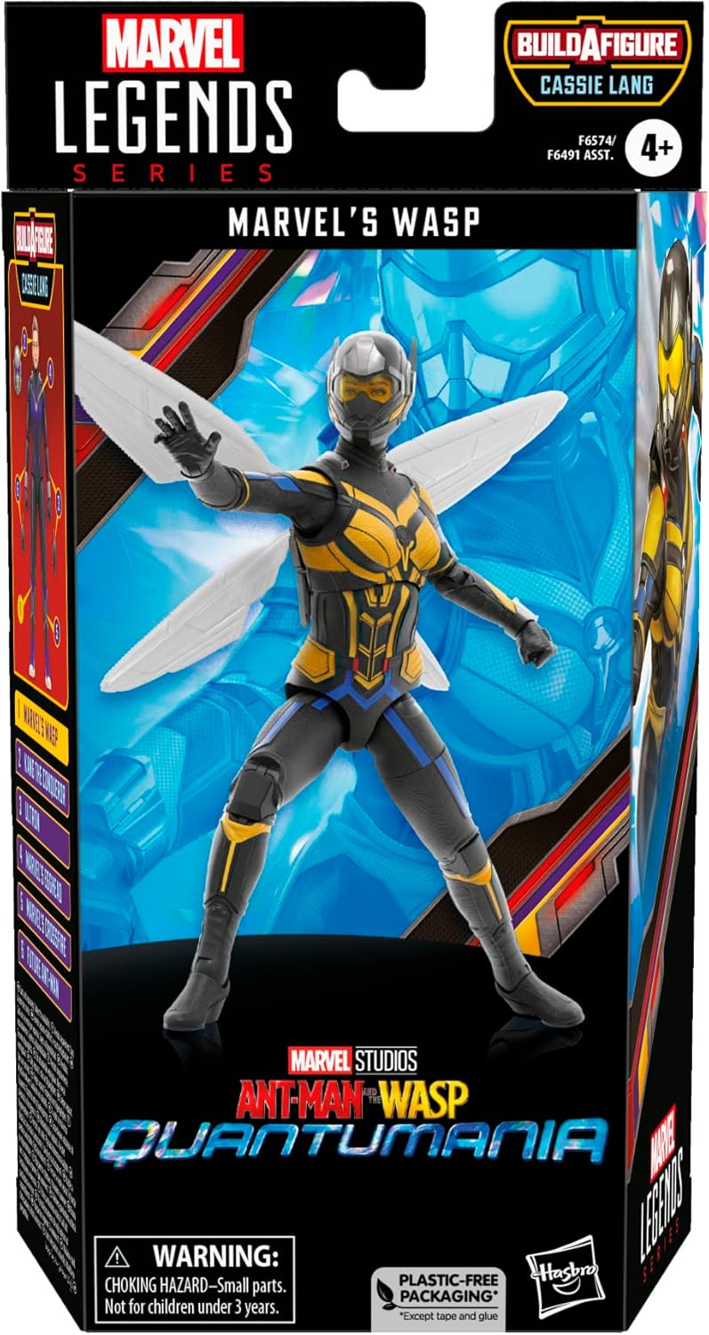 Marvel Legends Series Marvel’s Wasp, Ant-Man & The Wasp: Quantumania Collectible 6-Inch Action Figures, Ages 4 and Up