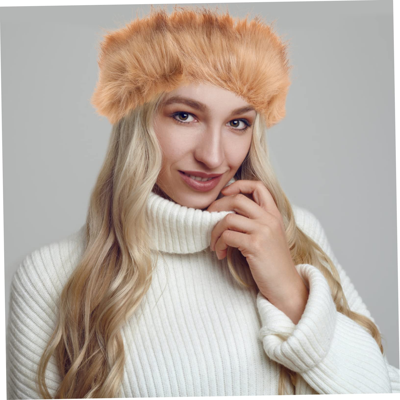 3pièces Bandeau Fausse Pour Femmes Écharpe Chaleureuse Et Élégante Accessoire Hiver Pour Garder Les Oreilles Chaud