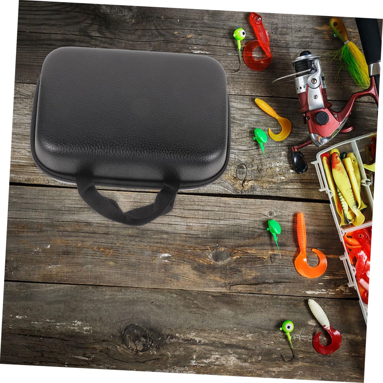 BESPORTBLE 2pezzi Custodia Protettiva Per Mulinelli Da Pesca in Eva Leggera e Anti-graffio Sacchetto Portatile Traspirante Per Rotanti Protezione Sicura e Trasporto Facile